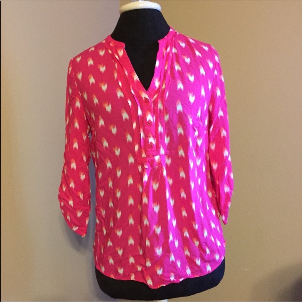 GAP Pink printed Blouse 💜